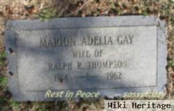 Marion Adelia Gay Thompson