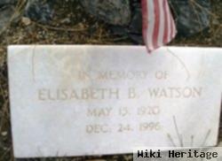 Elisabeth B. Watson