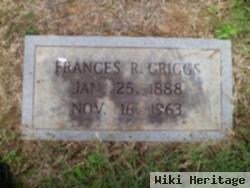 Frances Emily Rorrer Griggs