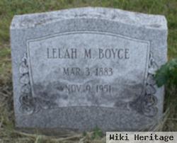 Lelah Mary Hill Boyce