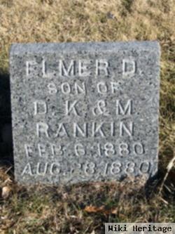 Elmer D Rankin