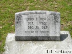 Henry E. Taylor