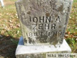 John A Zehr