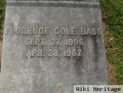 Florence Mable Cole Bass