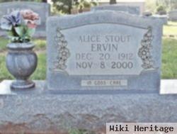 Alice Stout Ervin