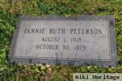 Fannie Ruth Kellow Peterson