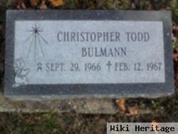 Christopher Todd Bulmann