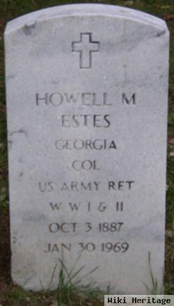 Howell M Estes