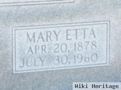 Mary Etta Adams Underwood