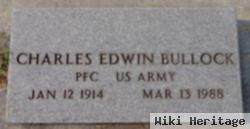 Pfc Charles Edwin Bullock