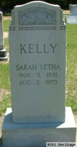 Sarah Letha Morris Kelly