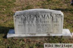 Eva A. Speakman