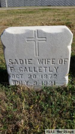 Sadie O. Gilmer Galletly