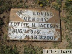 Lottie M Jackson