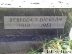 Rebecca Estelle Taggart Dickson