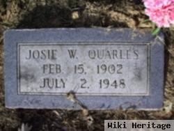 Josie W Quarles