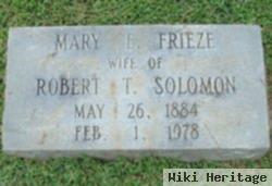 Mary Elizabeth Frieze Solomon