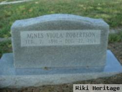 Agnes Viola Robertson