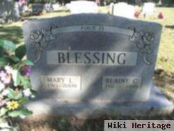 Mary L Bramm Blessing