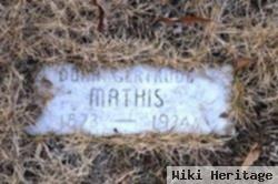 Dora Gertrude Hawkins Mathis
