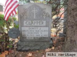 Dewitt J Clapper