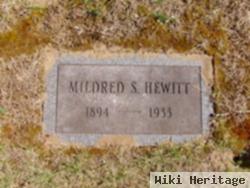 Mildred S Hewitt