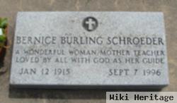 Bernice Burling Schroeder