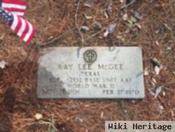 Ray Lee Mcgee