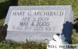 Mary G. Archibald