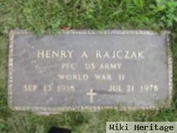 Pfc Henry A Rajczak