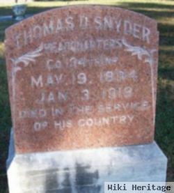 Thomas D. Snyder