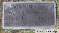 Calvin M Estep