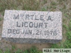 Myrtle A Licourt