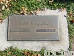 Mary Ridgeway Kaiser