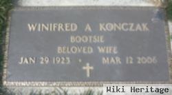 Winifred A. "bootsie" Hale Konczak