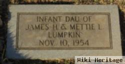 Infant Daughter Lumpkin