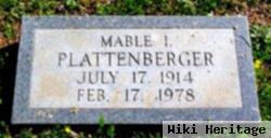 Mabel I Plattenberger