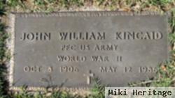 Pfc John William Kincaid