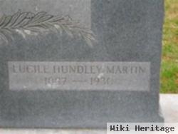 Lucile "lucy" Hundley Martin