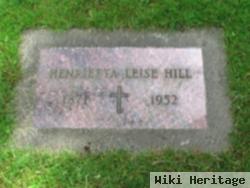 Henrietta Leise Hill