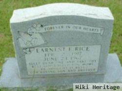 Earnest E Rice