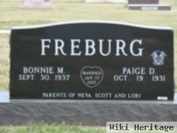 Bonnie M Freburg