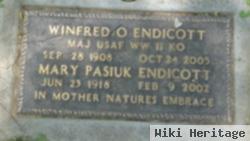 Winfred O Endicott