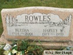 Bertha Rowles