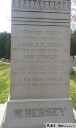 Webster Hersey