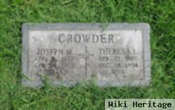 Joseph M Crowder