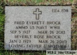 Fred Everett Brock