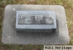 Lambert Thurman