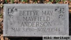 Bettye May Mayfield Anderson