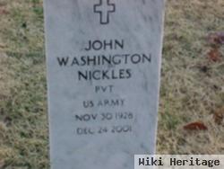 John Washington Nickles